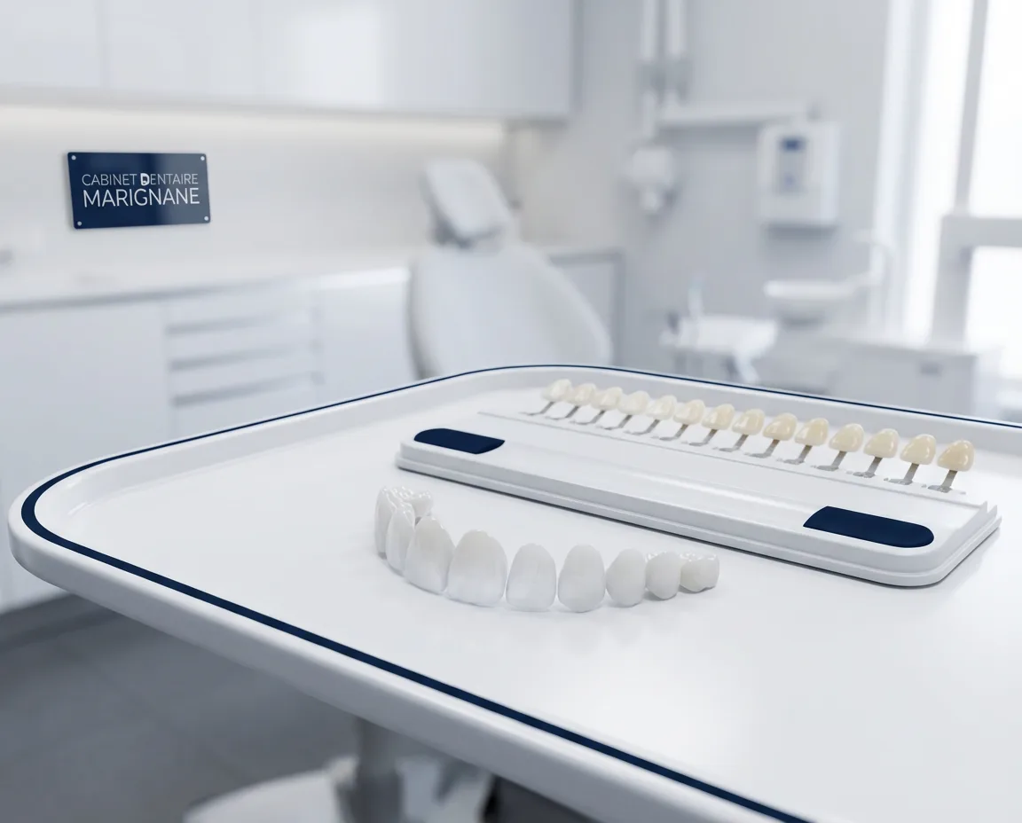 Facettes dentaires - exemple